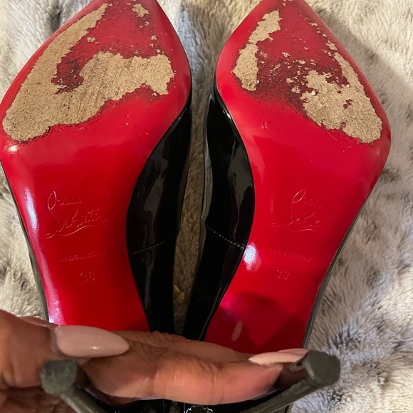 Authentic Christian Louboutin Pigalle Pumps - Picture 5 of 6